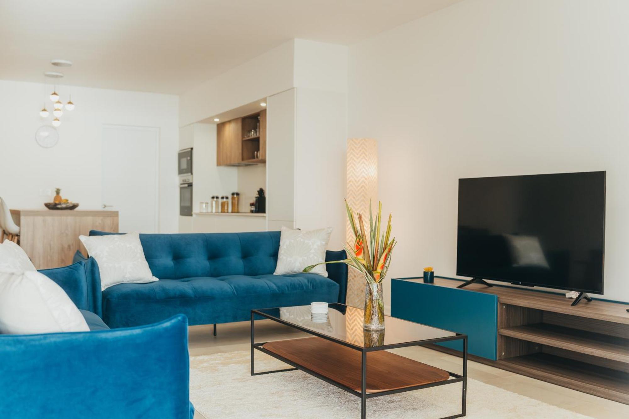 Appartement De Luxe Piscine Et Vue Mer Rivière Noire Exteriér fotografie