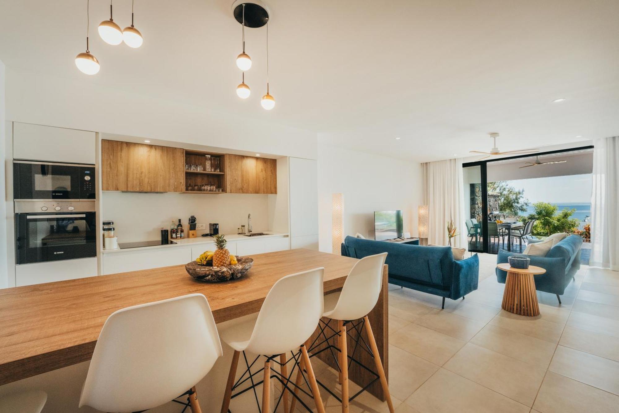 Appartement De Luxe Piscine Et Vue Mer Rivière Noire Exteriér fotografie